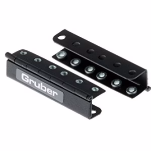 Gruber 2RU Rackmount Swinging Patch Panel Mounts, 34-199952-GRU1Kby Gruber