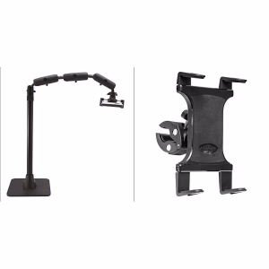 Arkon Pro Phone Stand for Live Streaming Baking Crafting Stamping and Art or Tutorial Videos Black Retail & Clamp Post Tablet Mount Retail Blackby Arkon