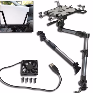 Mobotron MS-526B Heavy Duty Laptop Mount Holder for Cars, Trucks, SUVs, and other Applications with Complete Accessory Packageby Mobotron