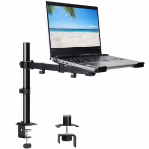 UPGRAVITY Black Laptop Desk Mount for 17 inch Notebook or 14â€-32â€ Monitorby UPGRAVITY