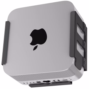 IFCASE Heat Dissipation Design Anti-Scratch Inner Aluminum Under Desk, Wall, Vesa Mount for Mac Studio M4 M3 M2 M1 Max/Ultra (Black)by IFCASE