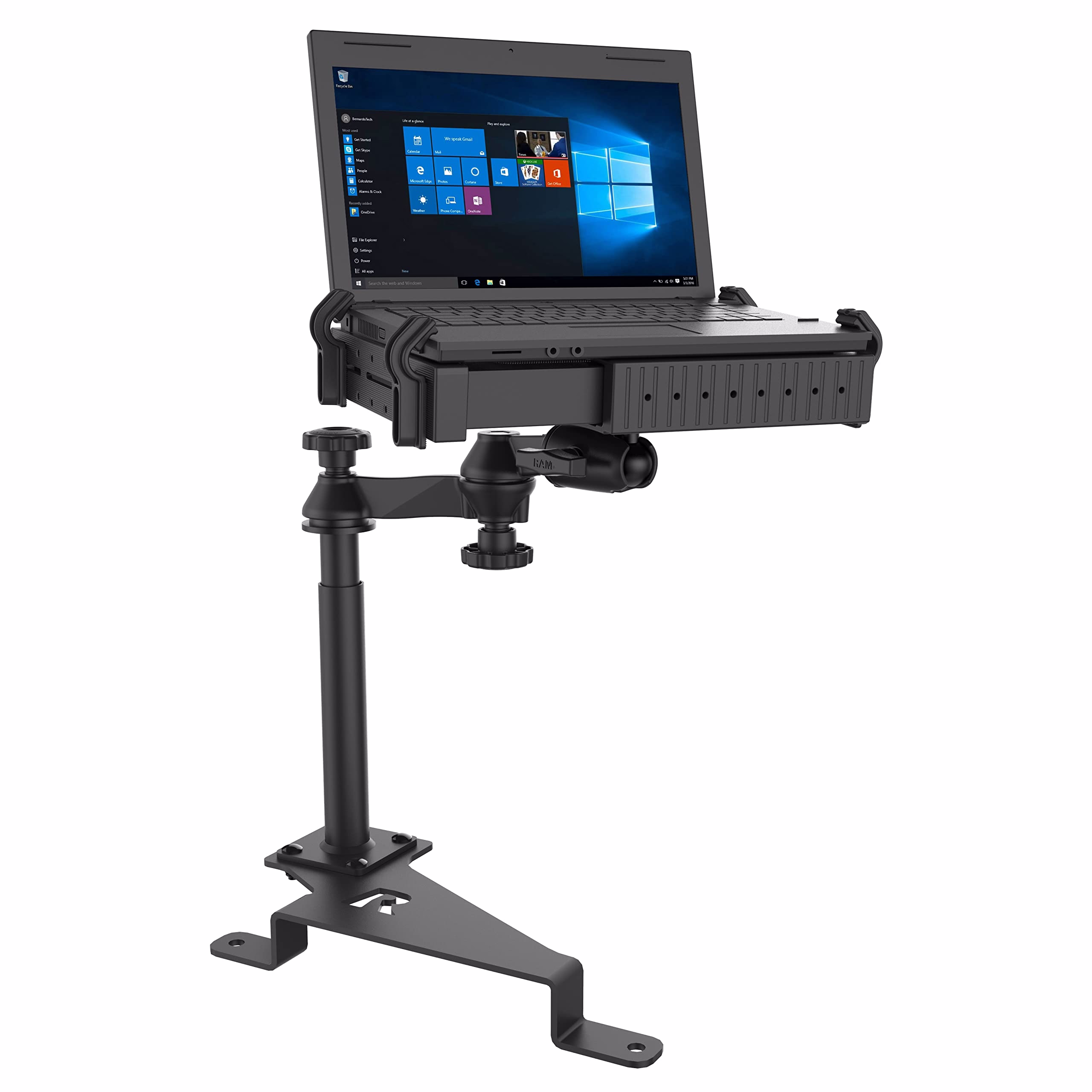 RAM MOUNTS No-Drill Laptop Mount for Ford F-150 & Super Duty Trucksby RAM MOUNTS