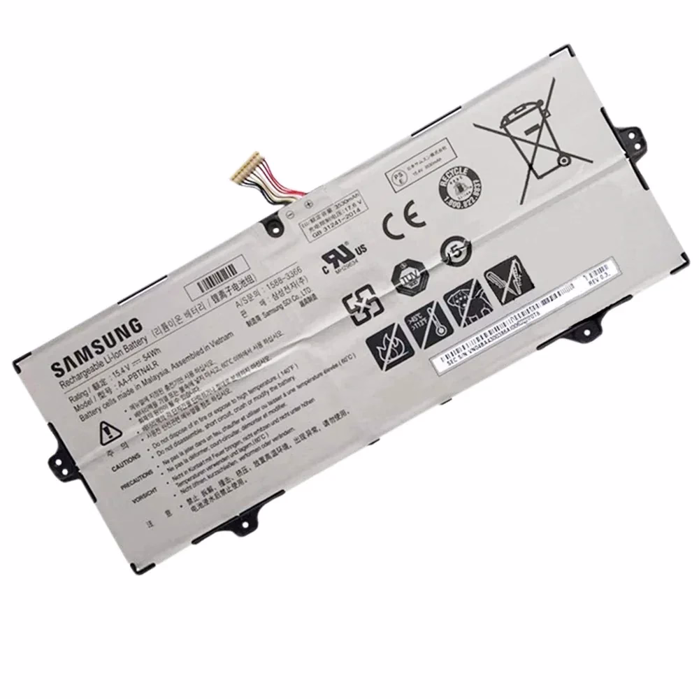 Compatible AA-PBTN4LR Samsung NP940X3M NP940X5M NP940X5N Series Notebook 1588-3366 Laptop Battery