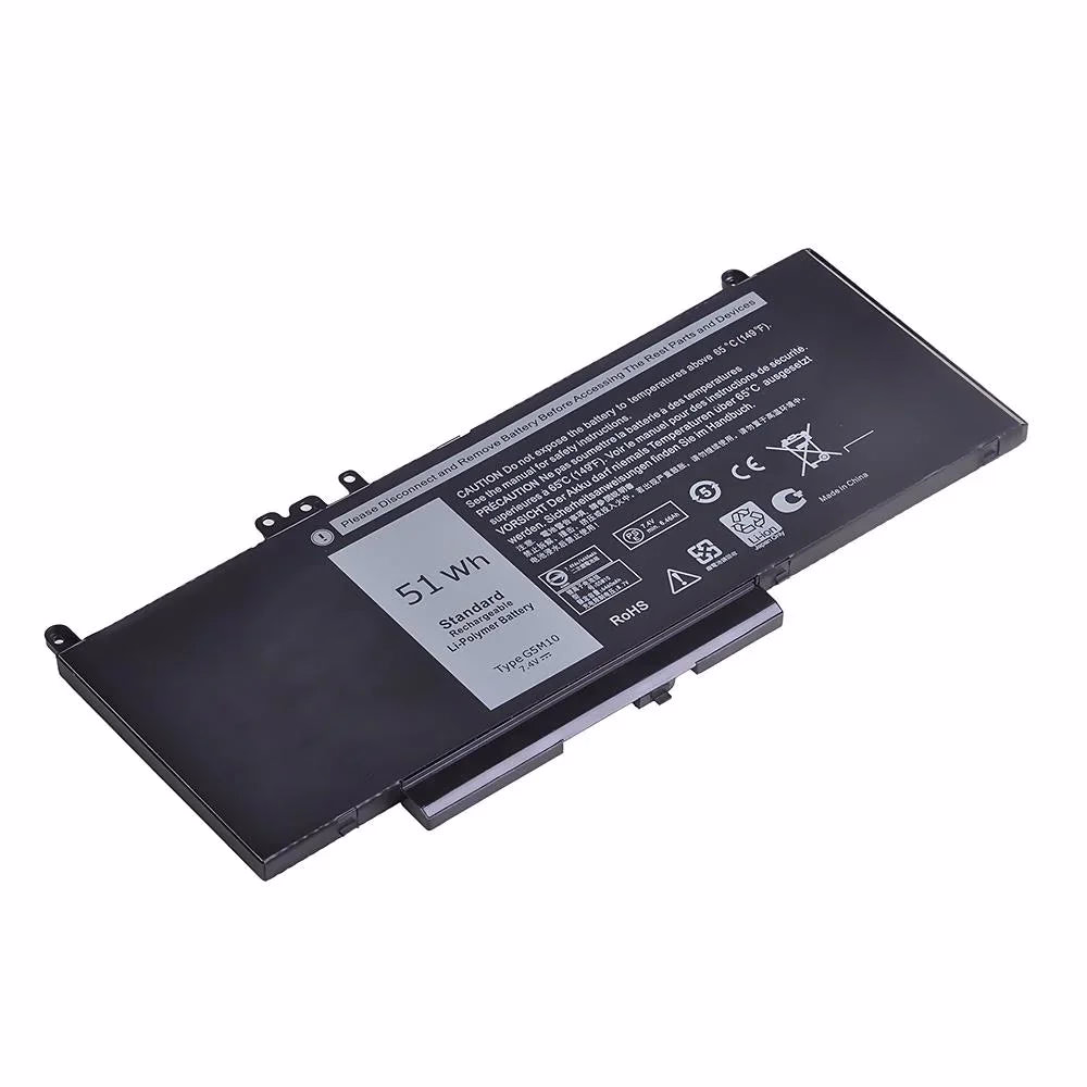 7.4V 51WH G5M10 DELL Latitude E5450 E5470 E5550 E5570 Notebook 15.6″ G5M10 8V5GX Laptop Battery