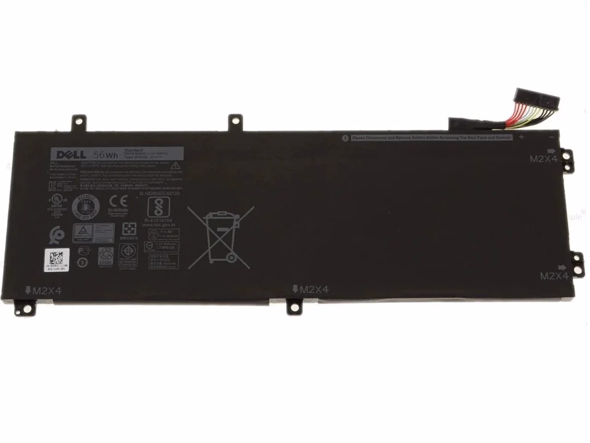 11.4V 56Wh Compatible H5H20 Dell XPS 15 9560 9550 Precision 5520 5D91C 5XJ28 Laptop Battery