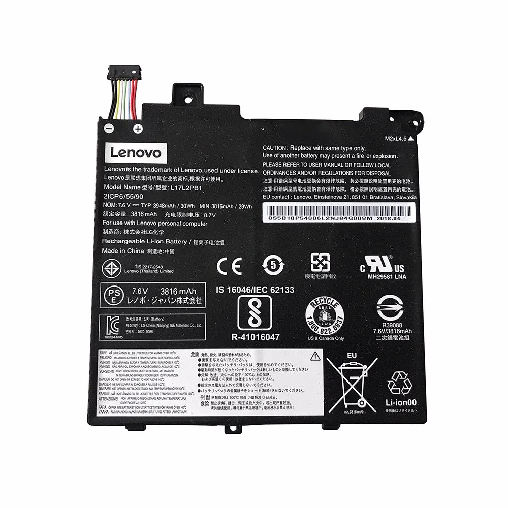 Compatible L17L2PB1 Lenovo V130-14IKB-81HQ, V130-14IGM-81HM009NGE Laptop Battery