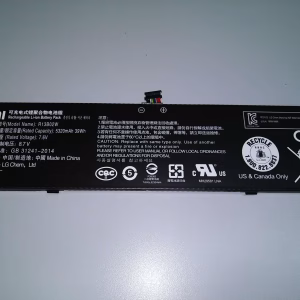 7.6V 39Wh 5107mAh/5320mAh Compatible R13B02W R13B01W Xiaomi Mi Air 13.3â€³ Series, Notebook Air 13 2018 Tablet Laptop Battery