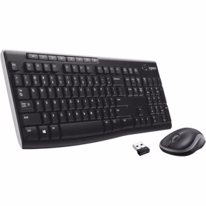 Logitech MK270 Wireless Keyboard And Mouse Combo – Keyboard And Mouse Included, Long Battery Life