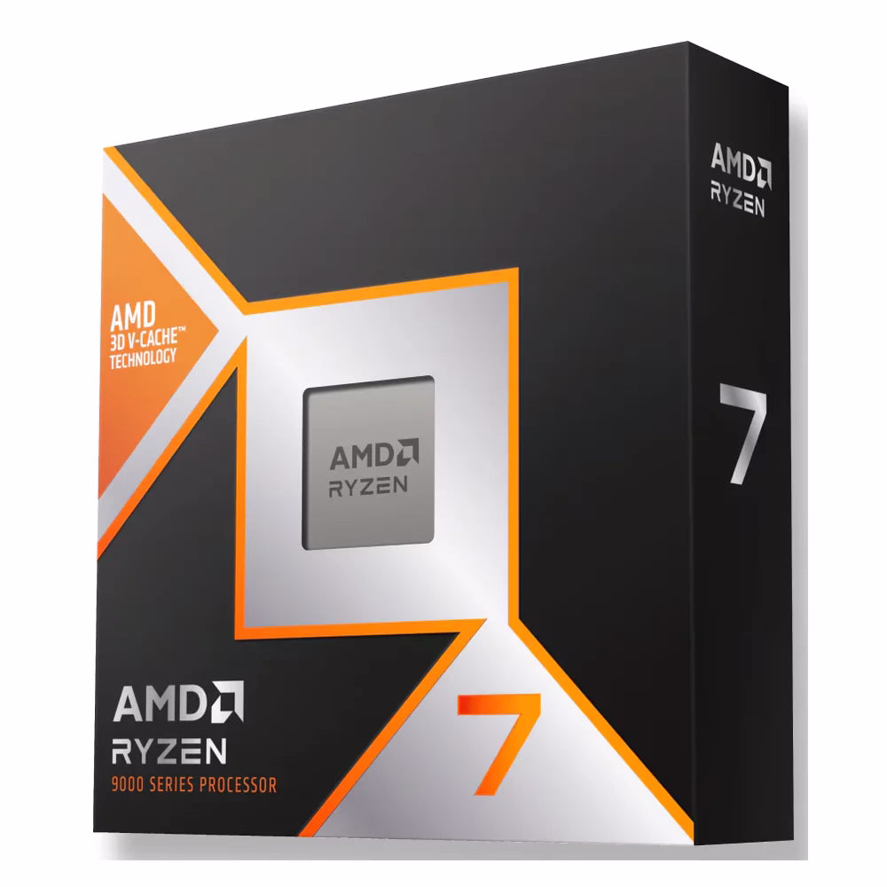 AMD Ryzen 7 9850X3D Processor, 8-Core, Base Frequency 4.70 GHz, Turbo Frequency 5.60 GHz, 96MB L1 Cache, DDR5, AM5 Socket, 1 Year Warranty | 100-100001973WOF