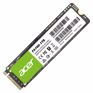 Acer FA100 1TB Internal SSD, M.2 2280, Up to 3300 MB/s Read & 2700 MB/s Write, 600 TBW Endurance, 1 Year Warranty | FA100-1TB
