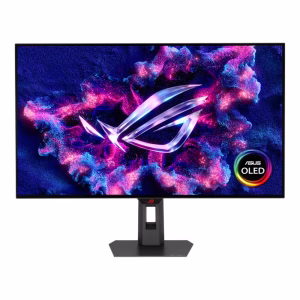 Asus ROG Strix XG32UCWG WOLED Gaming Monitor, 31.5" UHD (3840 x 2160) Resolution, 165Hz, TrueBlack Glossy Display, 0.03ms (GTG) Response Time, HDMI, DisplayPort, USB-C, USB 3.2 Hub, Fully Adjustable Stand, White, 3 Year Warranty | 90LM0BX0-B01371