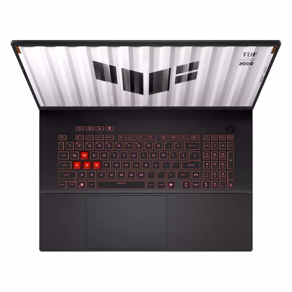 Asus TUF Gaming A18 Gaming Laptop, AMD Ryzen 7 260 Processor, 32GB RAM, 1TB SSD, 8GB NVIDIA GeForce RTX 5070 Graphics, 18†WQXGA 240Hz Display, Windows 11 Home, English & Arabic RGB Backlit Keyboard, 1 Year Warranty | FA808UP-G1621W