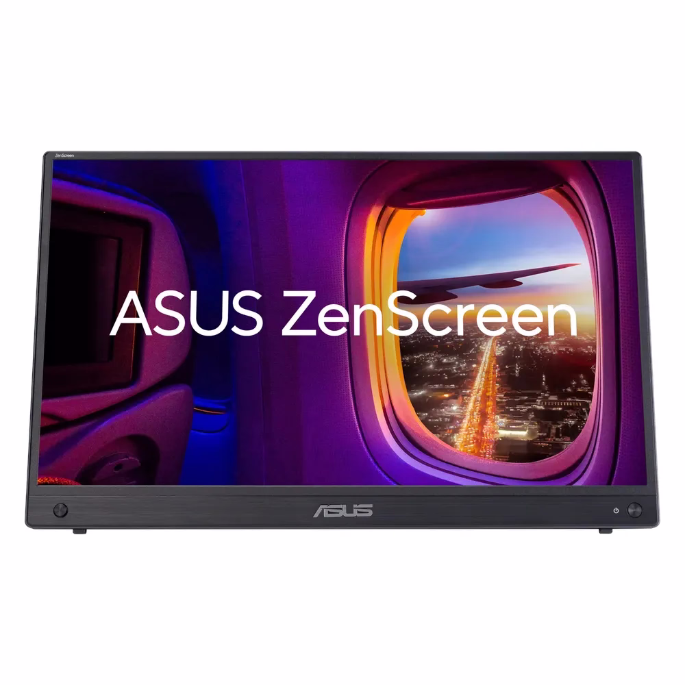 Asus ZenScreen MB16AHG 15.6" FHD (1920 x 1080) Portable Monitor, 144Hz, Anti-glare, 1ms GtG Response Time, USB-C, Mini HDMI, Tilt Adjustable Stand, Black, 3 Year Warranty | MB16AHG