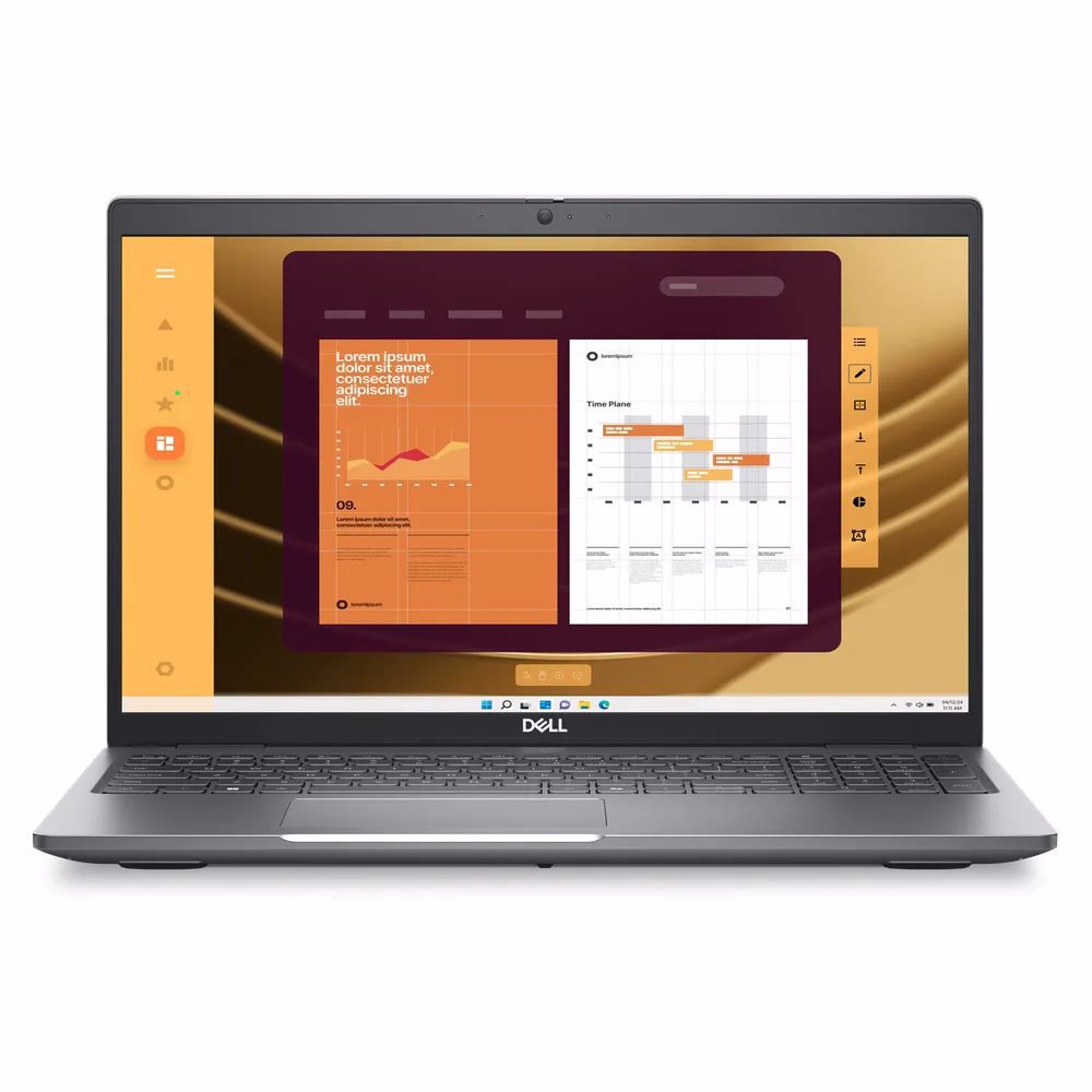 Dell Latitude 5550 Laptop, Intel Core Ultra 7 155U Processor, 16GB RAM, 512GB SSD, 15.6" FHD Display, DOS, English & Arabic Keyboard, 1 Year Warranty
