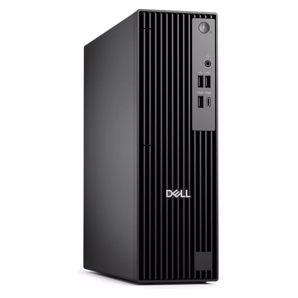 Dell Pro Slim QCS1250 Desktop PC, Intel Core i5 14500 Processor, 8GB RAM, 512GB SSD, Windows 11 Pro, 180W Bronze Power Supply, Black, 3 Year Warranty | D-P-S-QCS1250-I5