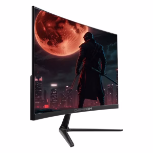 GameOn GOC24F180VA Curved Gaming Monitor, 24" FHD (1920 x 1080) Resolution, 180Hz, Anti-glare, 0.5ms (MPRT) Response Time, HDMI, DisplayPort, Tilt Adjustable Stand, Black, 1 Year Warranty | GOC24F180VA
