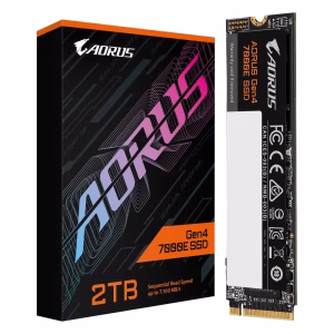 Gigabyte AORUS Gen4 7000E 2TB M.2 NVMe PCIe 4.0 SSD, Up to 7100 MB/s Speed, 1400 TBW Endurance, 1 Year Warranty | AG470E2TB