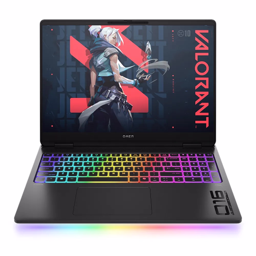 HP Omen MAX 16-ah0015ne AI Gaming Laptop, Intel Core Ultra 9 275HX Processor, 64GB RAM, 2TB SSD, 24GB Nvidia RTX 5090 Graphics, 16" WQXGA 240Hz Display, Windows 11 Home, Backlit RGB English & Arabic Keyboard, 1 Year Warranty | BF7F5EA
