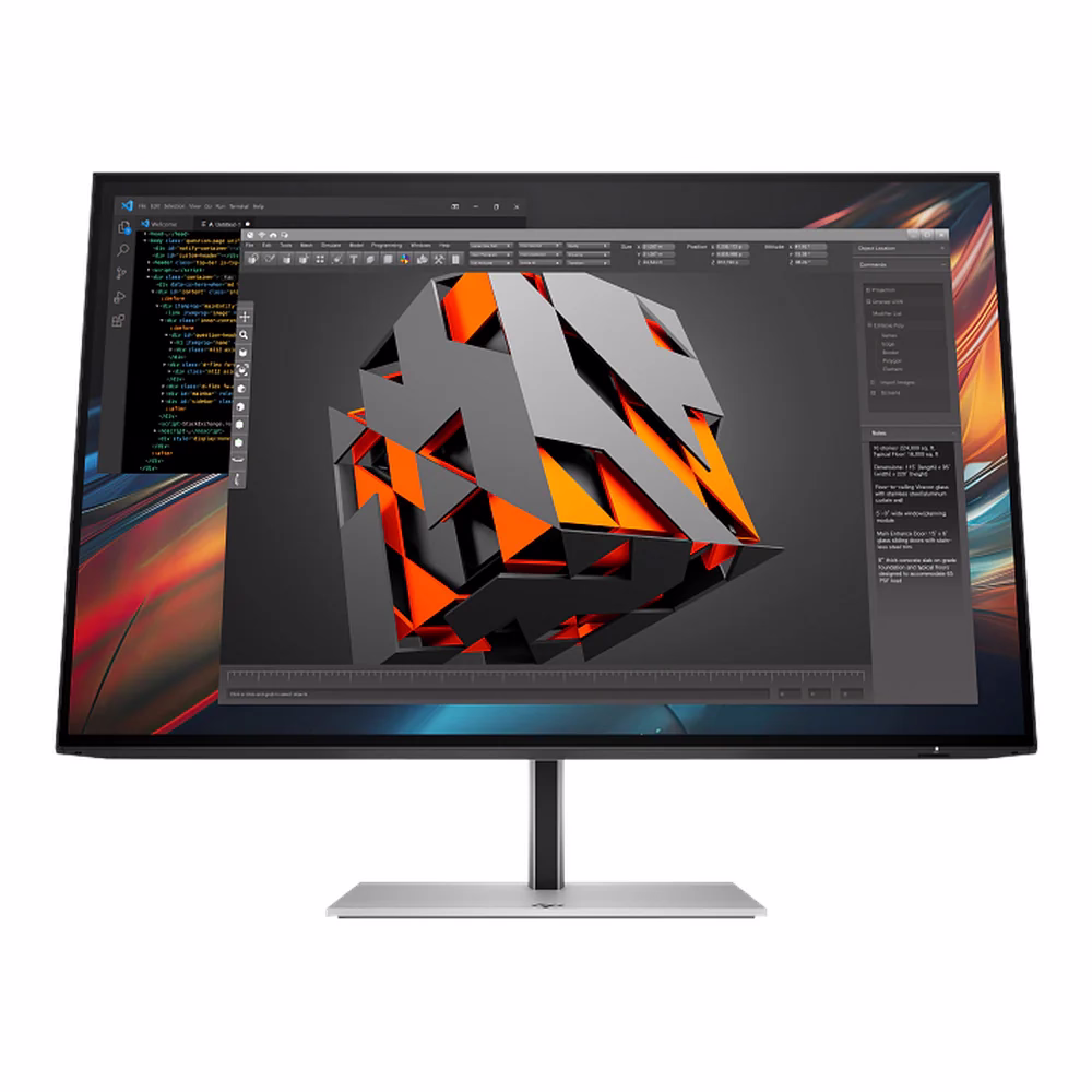 HP Series 7 Pro 724PU Monitor, 24" WUXGA (1920 x 1200) Resolution, 100Hz, IPS Panel, Anti-glare, HDMI, DisplayPort, USB-C, RJ45 Ethernet, USB Hub, Tilt/Height Adjustable Stand, Black, 3 Year Warranty | 8Y2F7AA