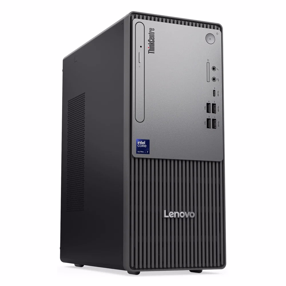 Lenovo ThinkCentre neo 50t Gen 6 Tower Desktop, Intel Core Ultra 5 225 Processor, 16GB RAM, 512GB SSD, 200W Power Supply, DOS, 1 Year Warranty | 13BD002RGP