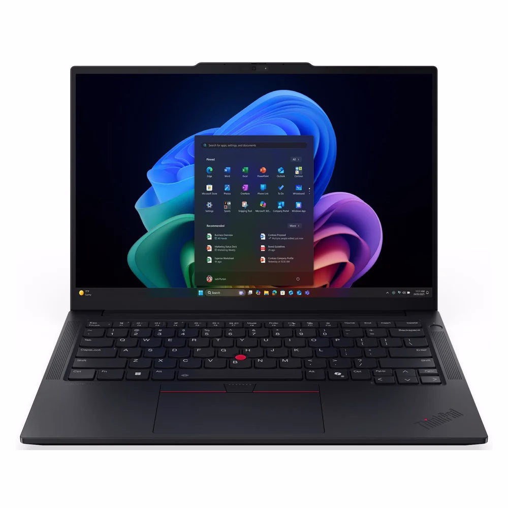 Lenovo ThinkPad E14 Gen 7 Laptop, Intel Core Ultra 7 258V Processor, 32GB RAM, 512GB SSD, 14" WUXGA Display, DOS, Backlit English & Arabic Keyboard, 1 Year Warranty | 21U20032GP