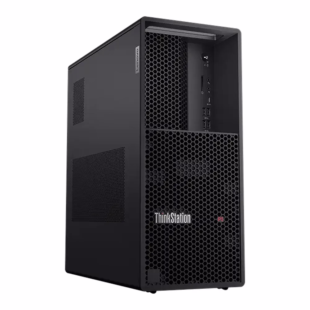 Lenovo ThinkStation P3 Tower Gen 2 Workstation PC, Intel Core Ultra 7 265K Processor, 16GB DDR5 RAM, 512GB SSD, Integrated Intel Graphics, Windows 11 Pro, 750W Power Supply, 3 Year Warranty | 30HTS07F00