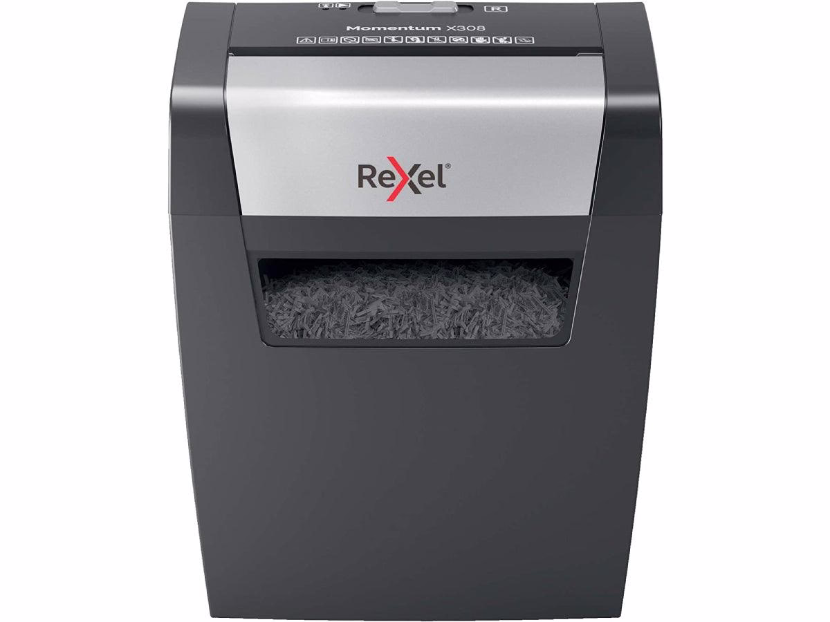 Rexel Momentum X308 Cross Cut Paper Shredder