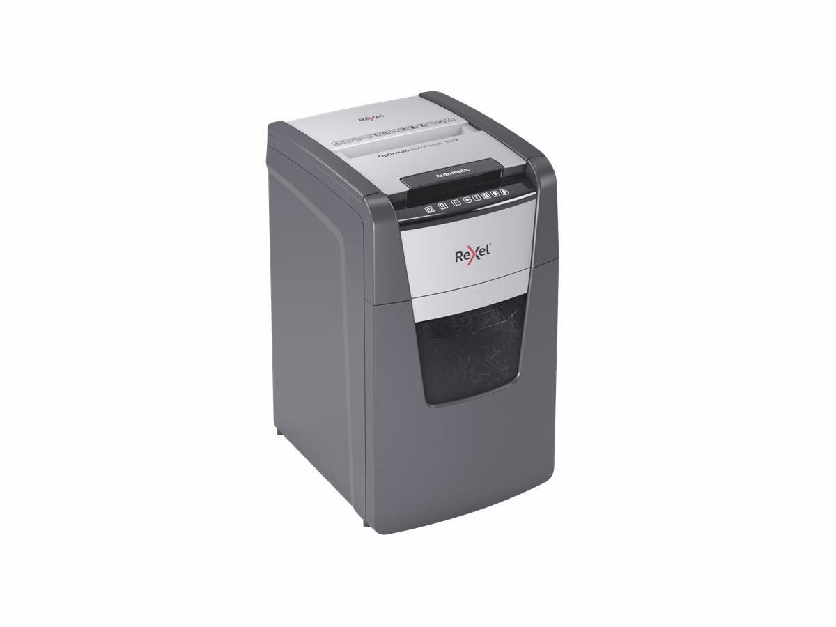 Rexel Optimum AutoFeed+ 150M Automatic Micro Cut Paper Shredder
