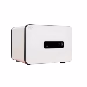 METACEL Fire Resistant Safe, Digital Lock / Fingerprint Sensor MC-020, White