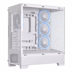 SnowStrike 5060 White Edition Gaming PC - Intel Core Ultra 5 245KF Processor - 16GB RAM - 1TB SSD - 8GB NVIDIA GeForce RTX 5060 Dual OC Edition Graphics - DOS - White - 1 Year Warranty - U5-16-1-5060-650