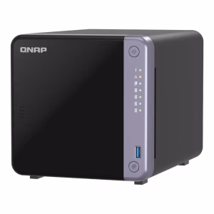 QNAP TS-432X-4G 4 BAY Tower NAS BOX, Alpine AL524 4-core Processor, 4GB DDR4 RAM, High-speed storage, 10GbE SFP+ & Dual 2.5GbE Connectivity, RJ-45, USB 3.2 Gen 1, 1 Year Warranty | TS-432X-4G