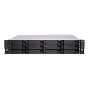 QNAP TS-H1886XU-RP-R2-D1622-32GB 18 BAY Rackmount NAS, Intel Xeon D-1622 4-core Processor, 32GB DDR4 ECC RAM, High-speed storage, RJ-45, USB 3.2 Gen 1, 1 Year Warranty | TS-H1886XU-RP-R2-D1622-32GB