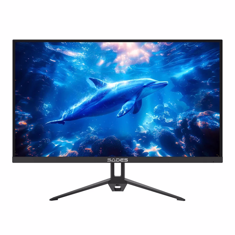 Sades RT-Dolphin 27" FHD Gaming Monitor, IPS, 240Hz, 0.5ms, HDMI & DisplayPort, Tilt Adjustmet, Black, 1 Year Warranty | SA-F03F27B