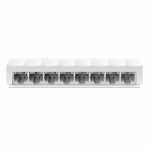 TP-Link LS1008 8 Port 10/100Mbps Desktop Unmanaged Switch, 8 x RJ45 Ports, 1.6 Gbps Switching Capacity, Green Technology, 802.3X Flow Control, Store and Forward, 1 Year Warranty | LS1008